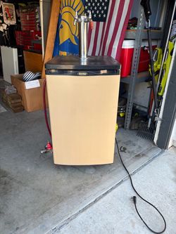 Danby Dual Tap Kegerator with tanks