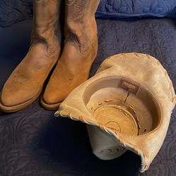 Western Boots & Hat