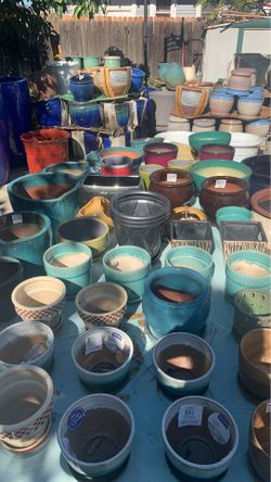 Pots decor outdoor