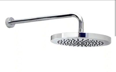 Modona 10" Rain Can Shower Head With Arm And Flange In Chrome