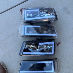 New Chevy Silverado LED Headlights 03-06