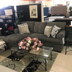 Dorsten Slate Reversible Sofa Chaise  /couch 