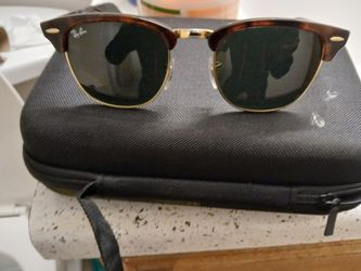 New Ray-Ban RB3016 Clubmaster shades W0366 polarized for sale