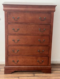 Louis philippe mahogany 6drawers dresser