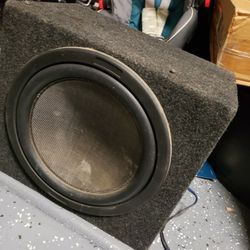 Kenwood Speaker and Amp Subwoofer