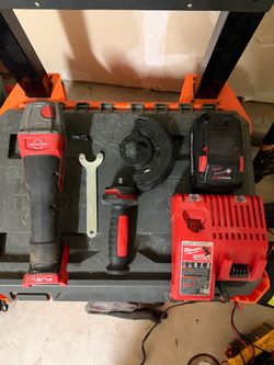 Milwaukee M18 Fuel Brushless Angle Grinder Set