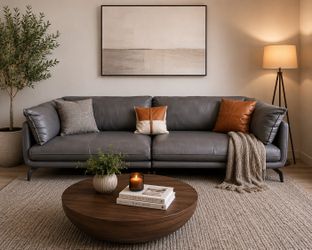 Luxury Modern Sofa | 110” | Like New | Pickup Today