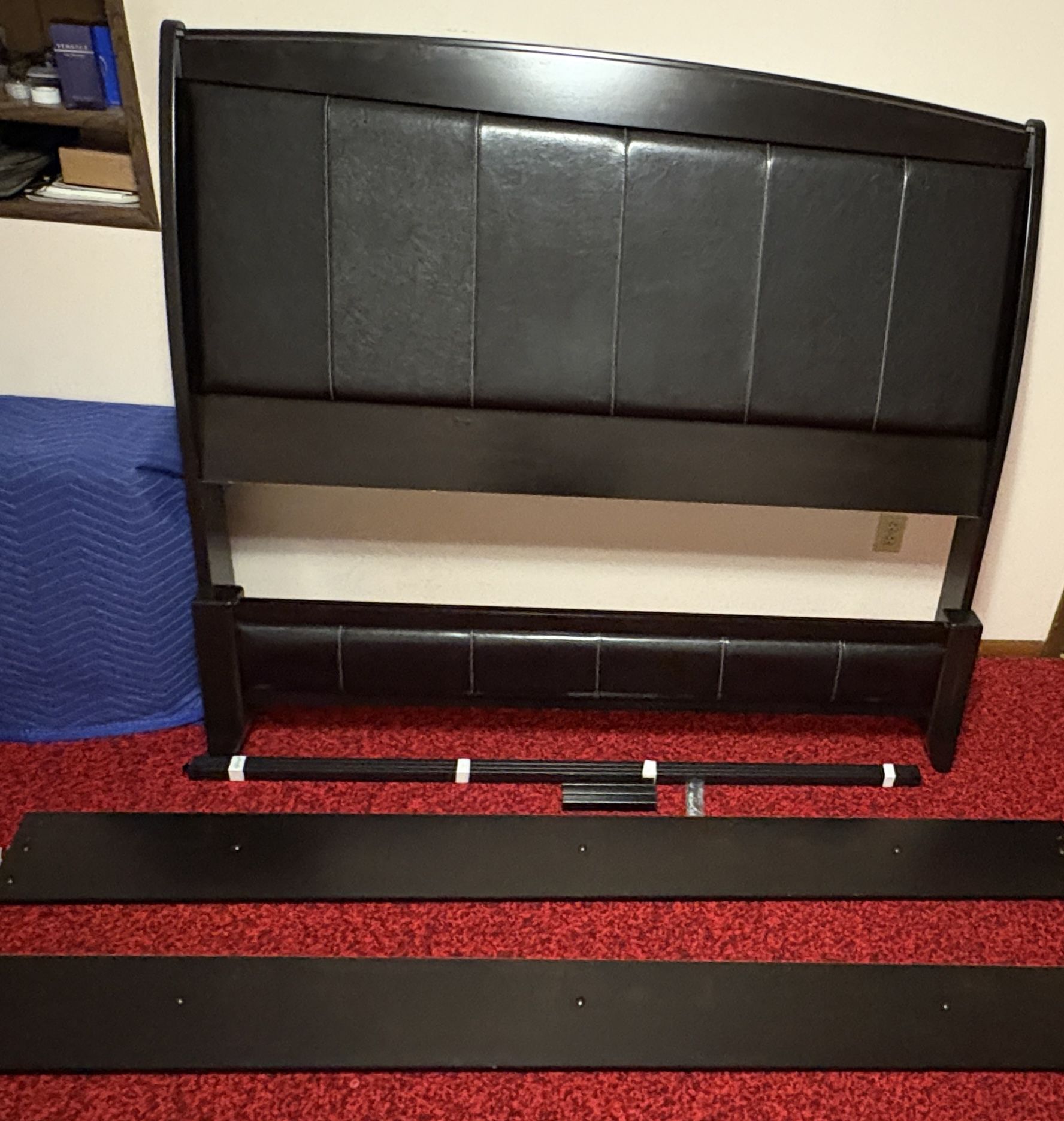 Queen Bedframe W/ Headboard And Footboard