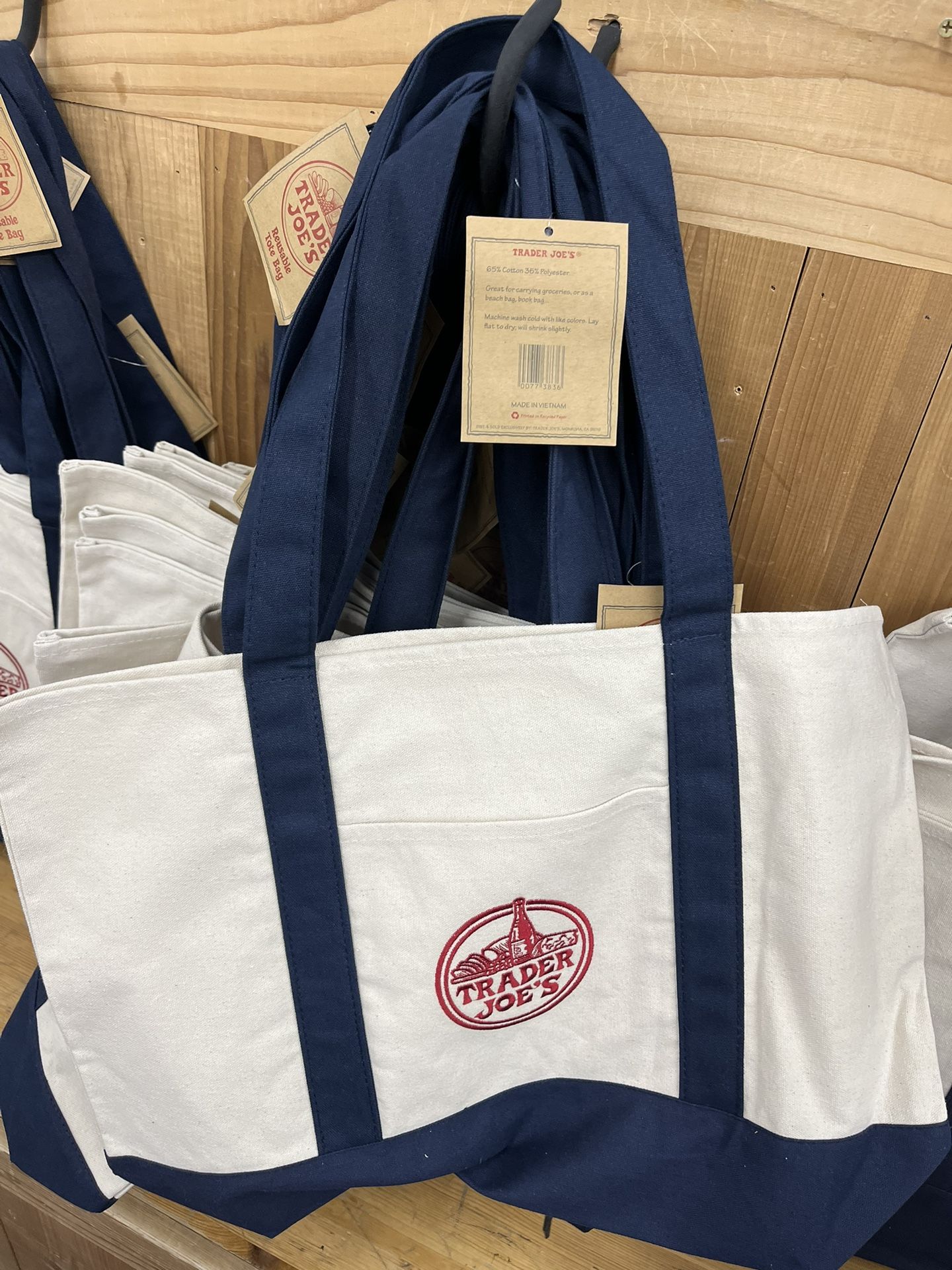 Trader Joes Reusable Fashion Tote Bag
