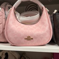Coach Powder Pink Carmen Bag
