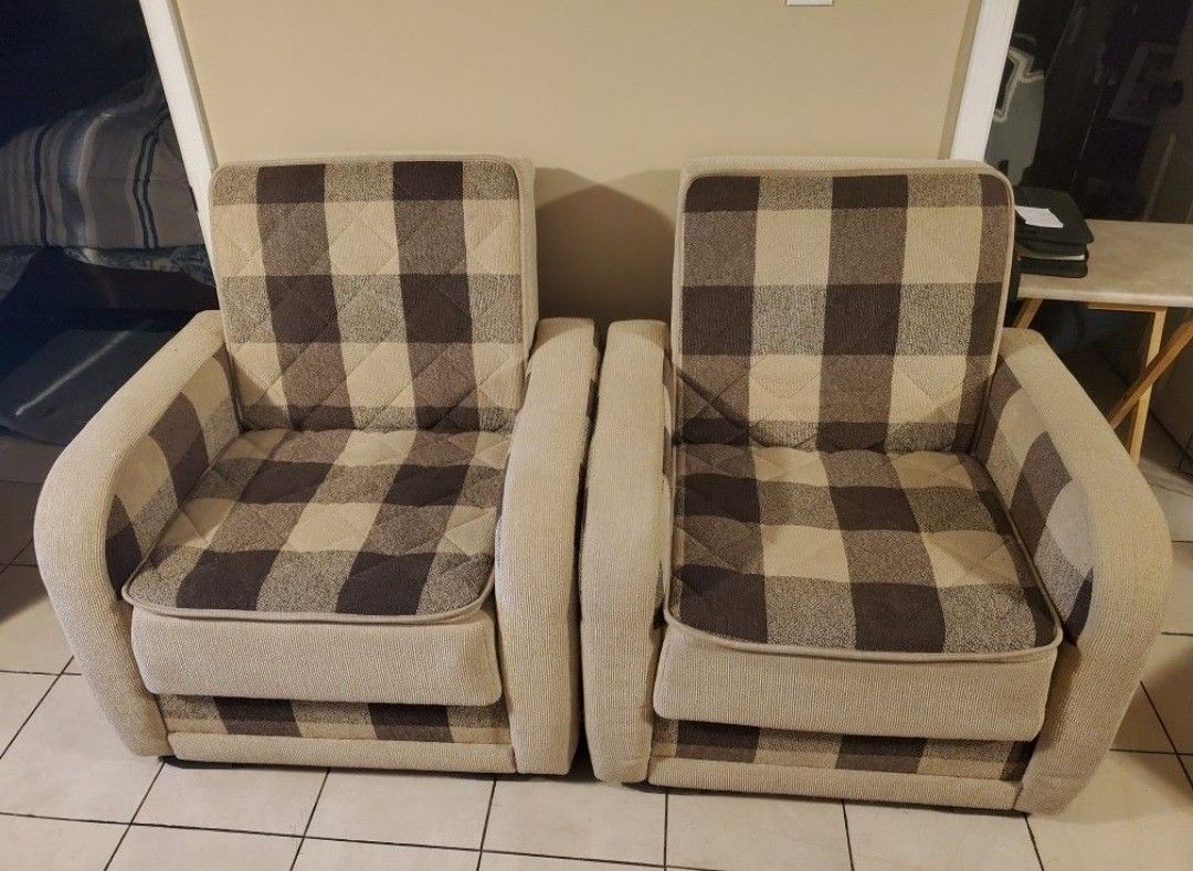 chairs with storage  25 each or best offer