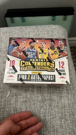 2017/18 Panini Contenders Basketball Box (Hobby