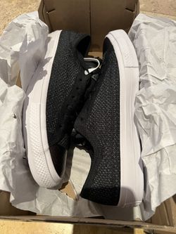 Converse Chuck Taylor All Star 2 Ox Black White Low Top Flyknit Brand New