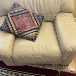 Leather Chair In Excellent Condition.