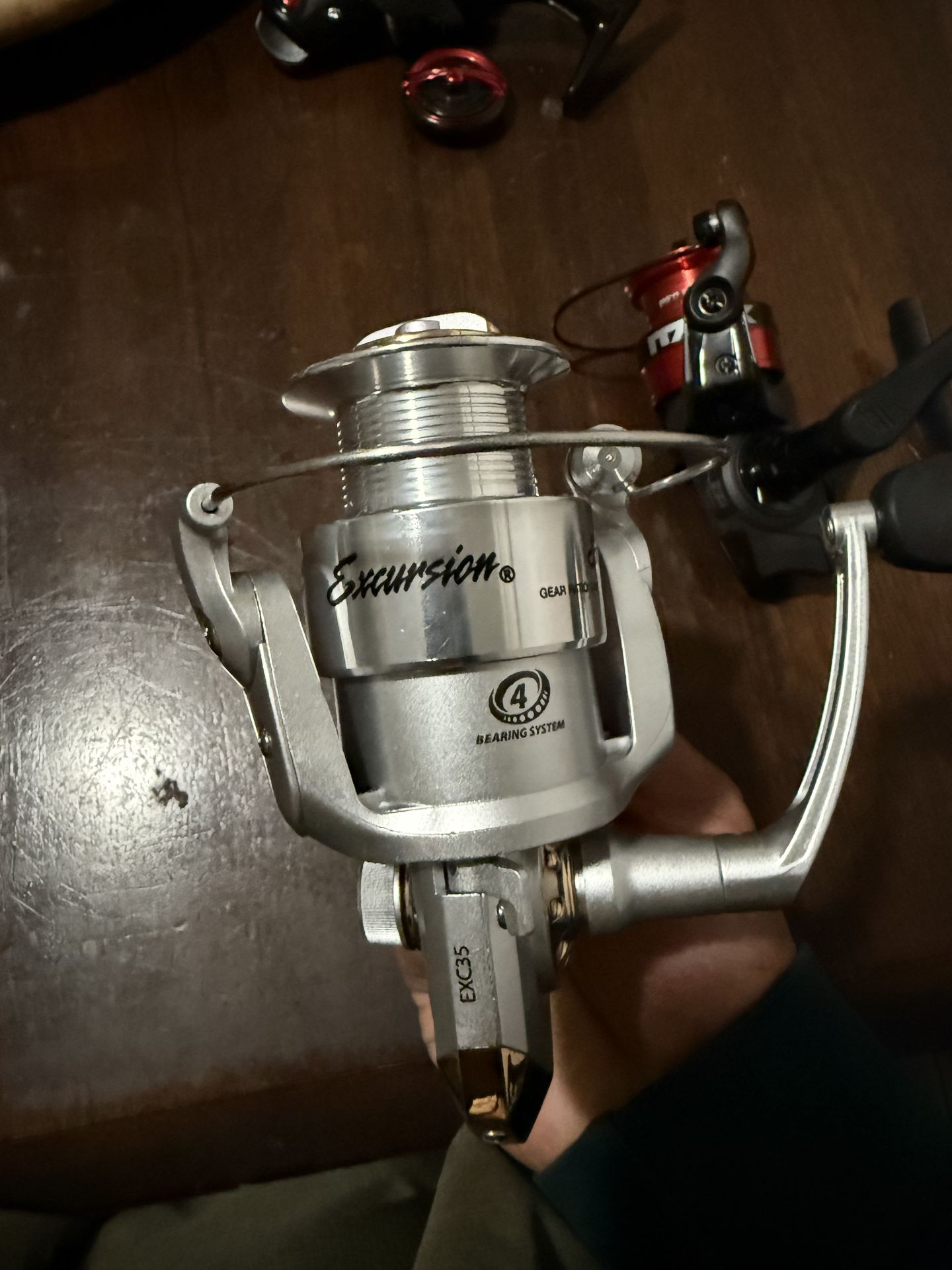 Two new fishing reels
