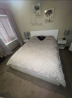 Queen bed frame