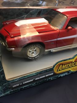 Complete 1:18 Scale Ertl American Muscle 1970 1/2 Camaro