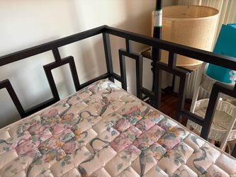 Twin trundle bed with Sealy mattresses