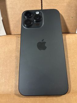 iPhone 15 Pro Max Black Titanium