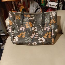 Relic By Fossil Large Floral Tote