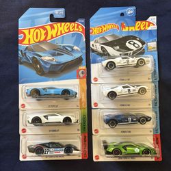 Hot Wheels Ford GT, GT40, GT40 Race, $2 & $3