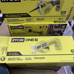 New Ryobi Tools 