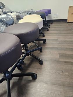 New Rolling Work Stool – 4 Colors Available – $50