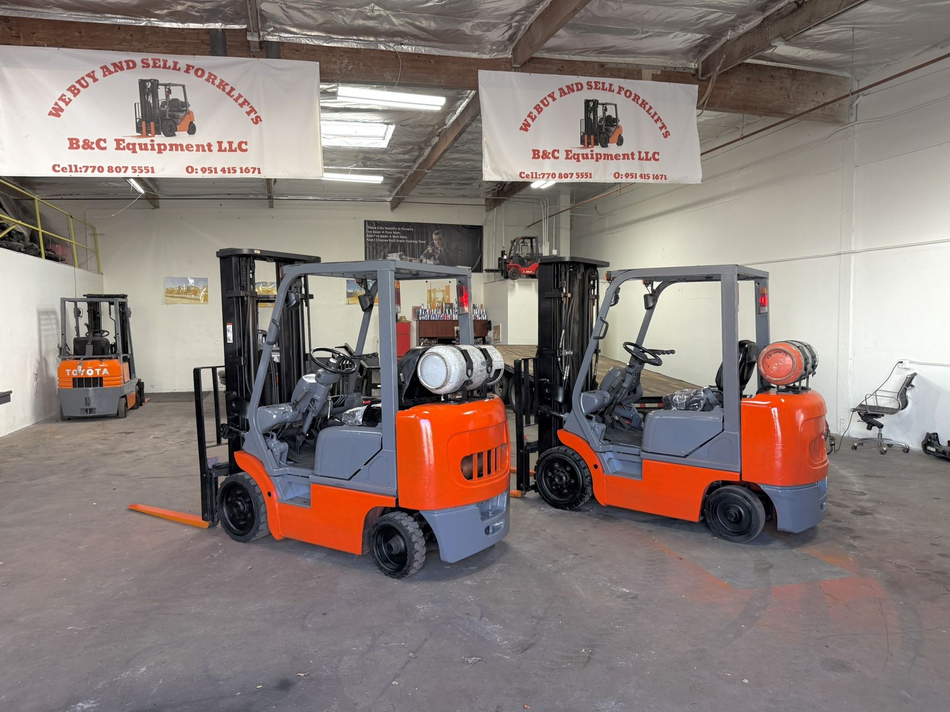 Kalmar Forklift 5000lb Runs Good