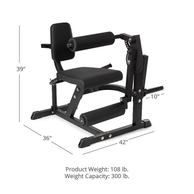 Plate Loading Leg Extension/Leg Curl Machine