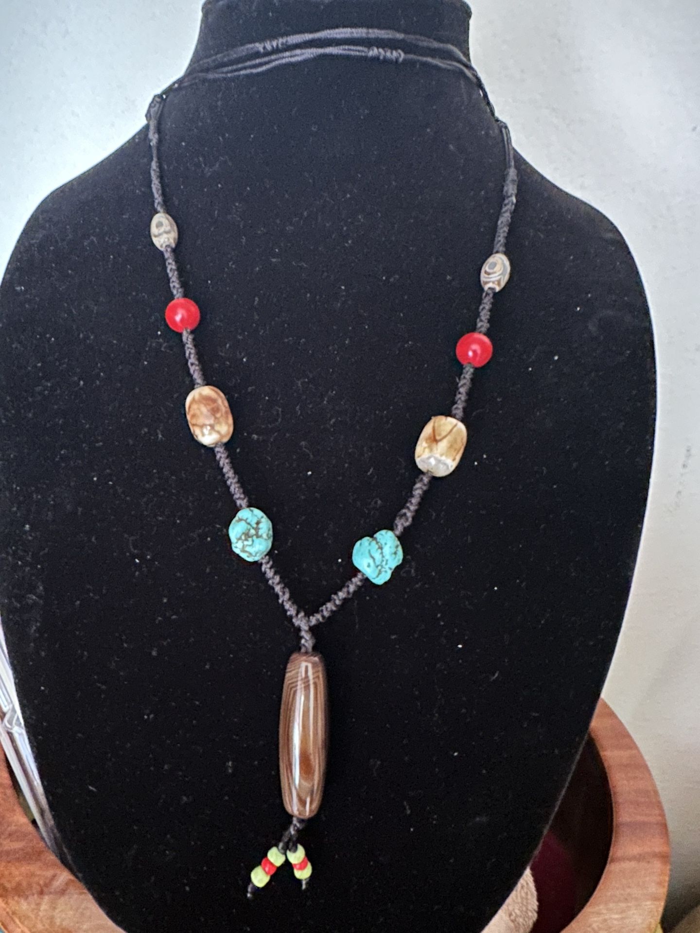 Tibetan necklace man, and woman’s