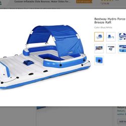 bestway breeze raft 