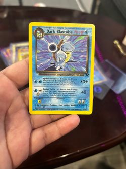 DARK BLASTOISE NON HOLO