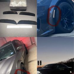 White LED side markers