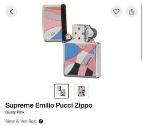 Supreme Emilio Pucci Zippo Lighter