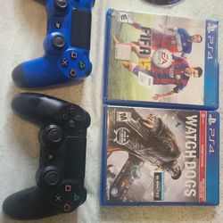 Ps4 controllers  and games
