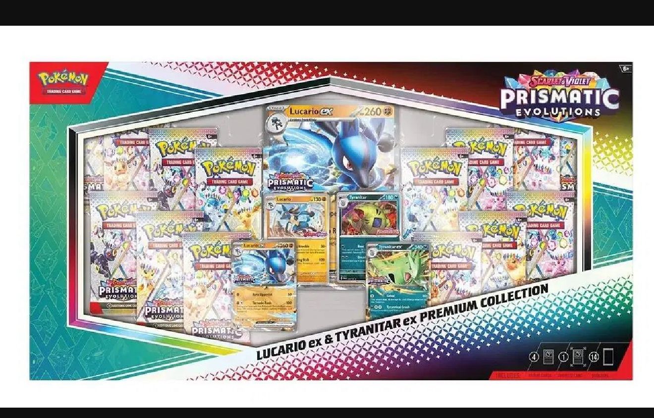 Pokemon Prismatic Box Trading Cards