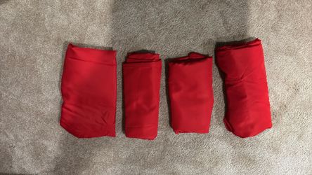 Red Tablecloths