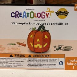 CREATOLOGY 3-D Wooden Pumpkin Craft