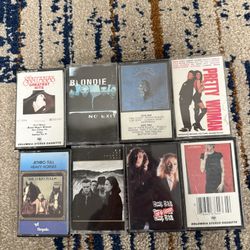 Class rock/ misc Cassettes- 8 count