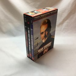 3 disc DVD Set Thriller Wide Screen Sean Connery & Harrison Ford