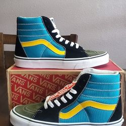 Vans Sk8-Hi Mens Size 7, Women Size 8.5
