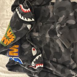 Bape Camo Full Zip Hoodie 