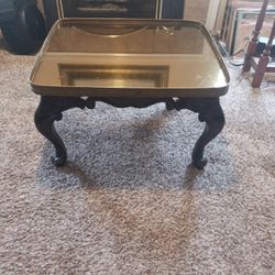  Vintage  French Brass Coffee Table 