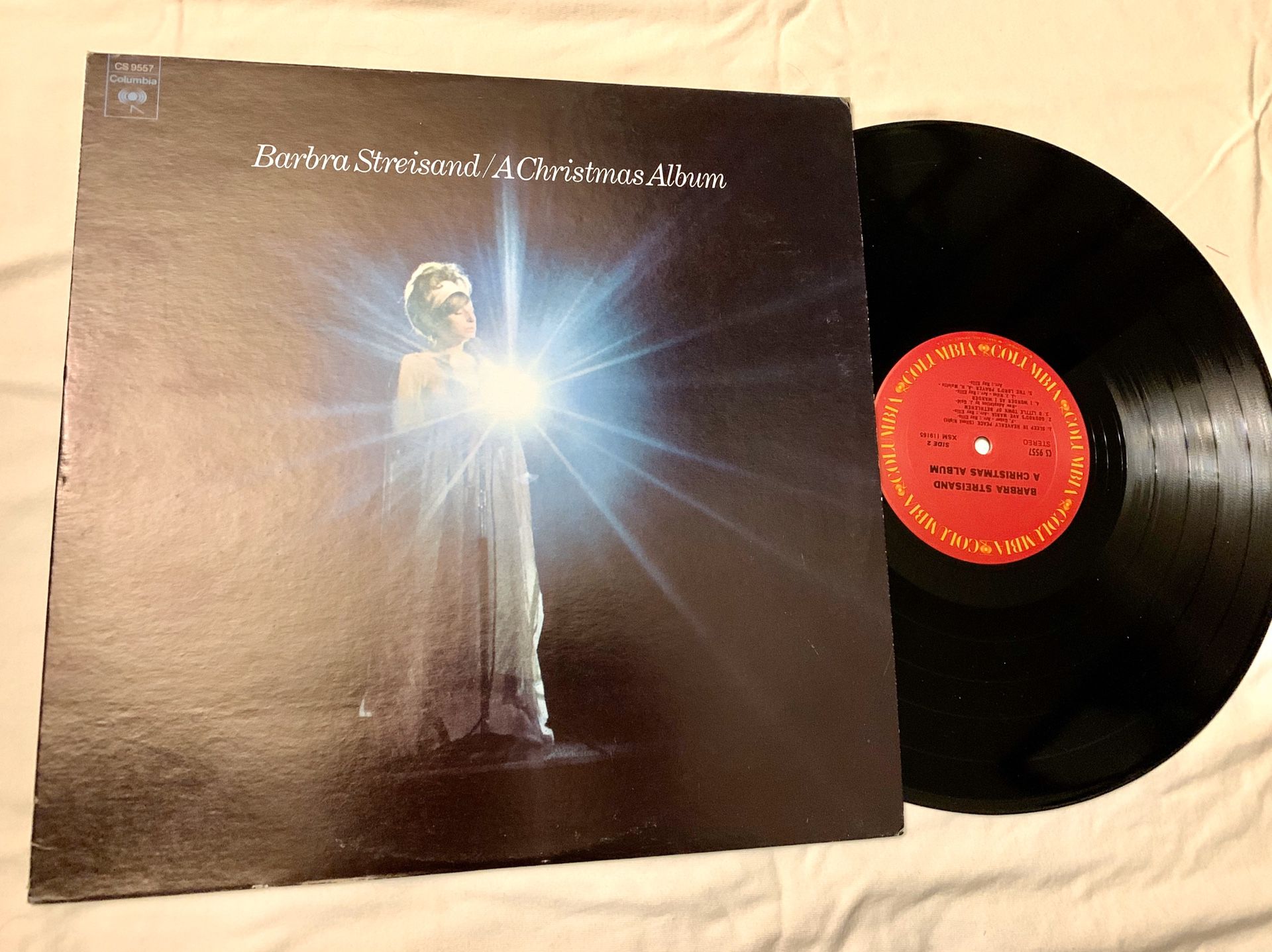 Barbara Streisand / A Christmas Album - Vinyl LP Record Album - CS 9557