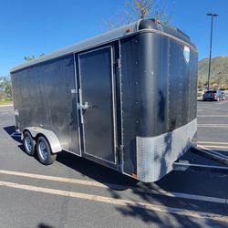 7x16 enclosed trailer