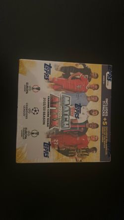 Topps match attax blaster box sealed