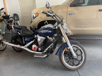 2011 Yamaha XVS950 motorcycle