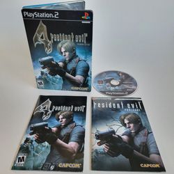 Resident Evil 4 Premium Edition Playstation 2 PS2 Steel Book Incomplete Umbrella