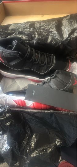 Jordan’s bred 11’s