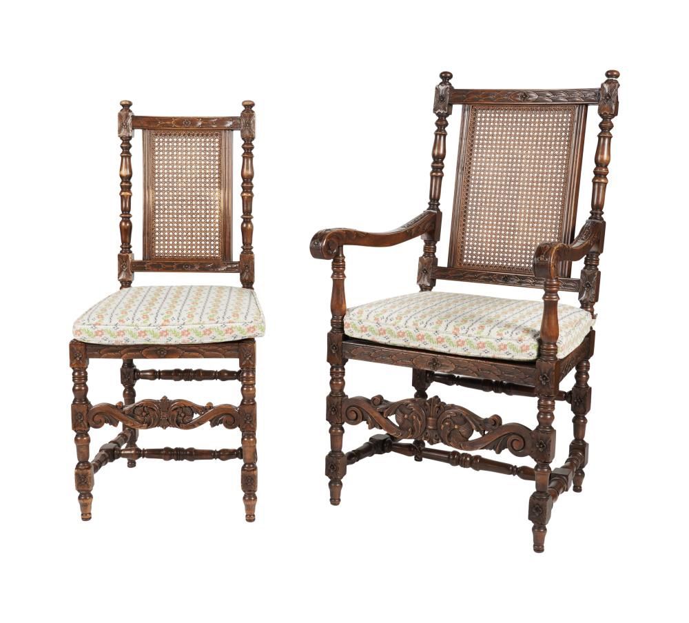 Baroque Style Carved Chairs